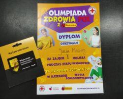 dyplom olimpiada zdrowia pck