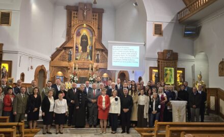 Wspólne zdjęcie w kościele