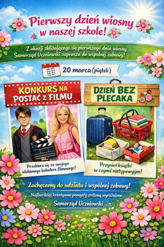plakat wiosna